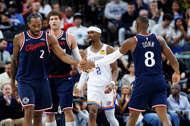 雷霆128-110力克快船 邓恩全场仅得3分成败关键